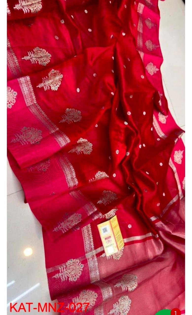 Warm Silk Fancy Butti Saree